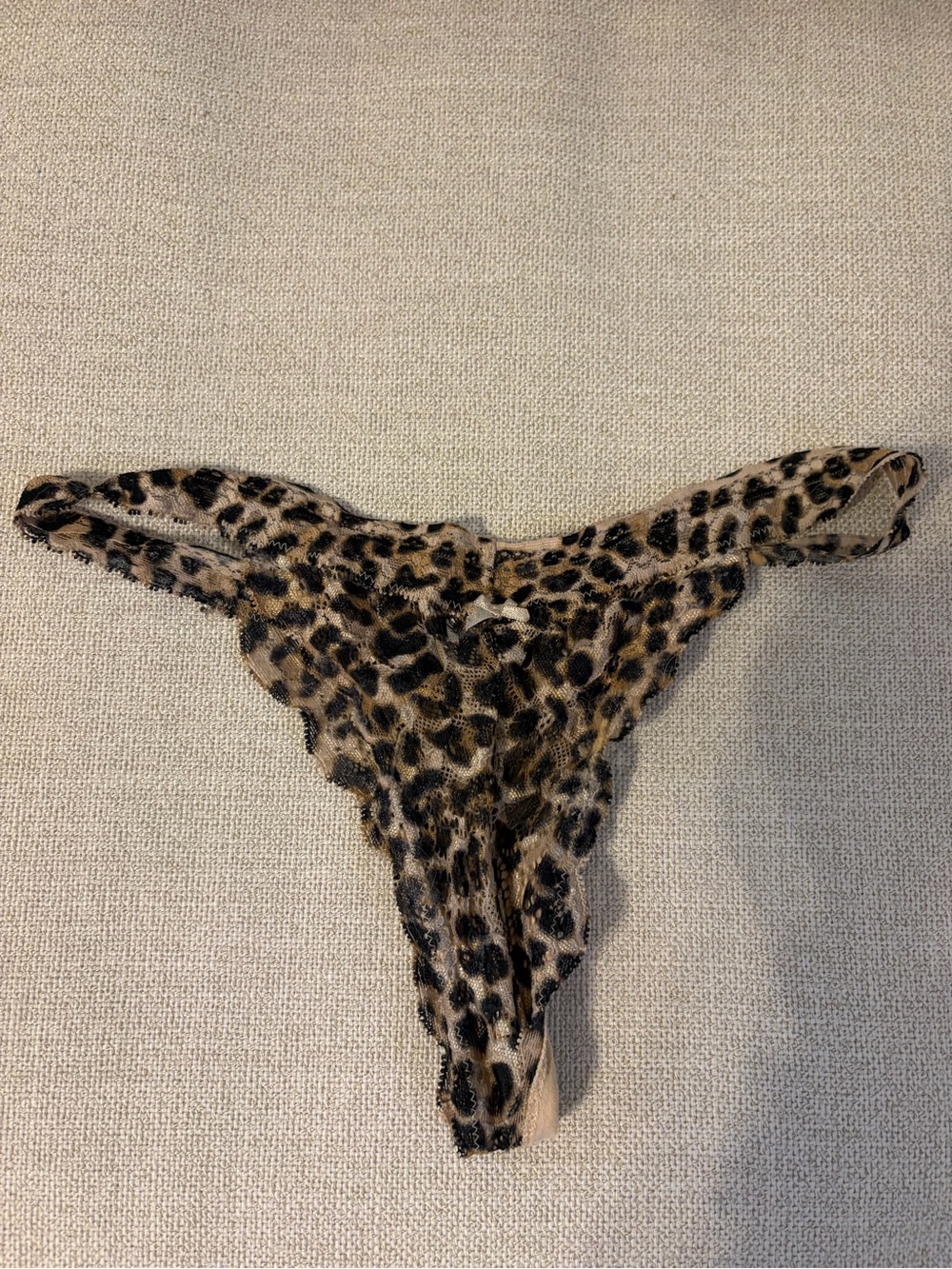 Victoria's Secret Leopard Print Thong